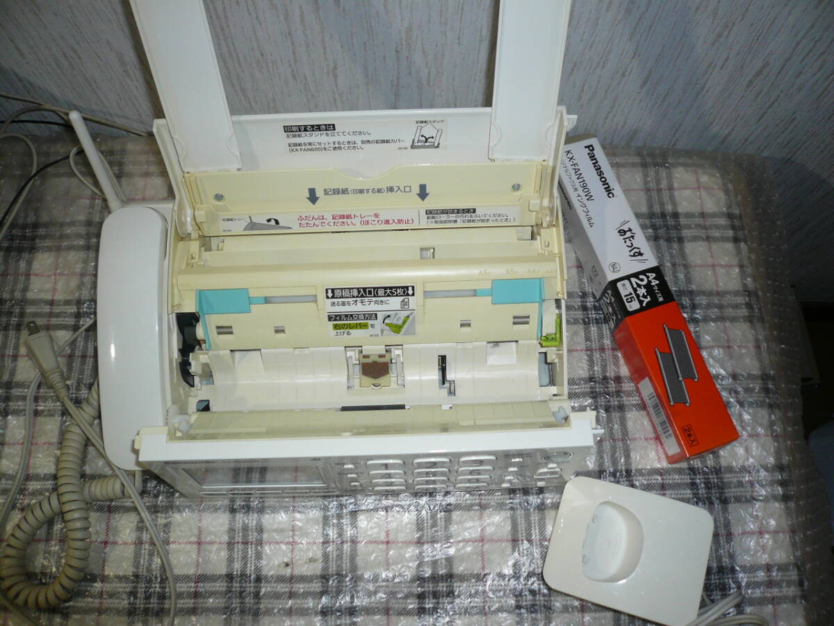 パナソニック おたっくす KX-PD301-W インクフィルム付_画像2