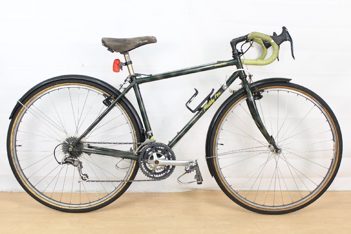 【ト福】家財便Eランク または 直接引き取り ARAYA アラヤ Muddy Fox マディーフォックス MF700CXCA クロモリ 2×7s 700×38c LDZ01LLS18_画像1