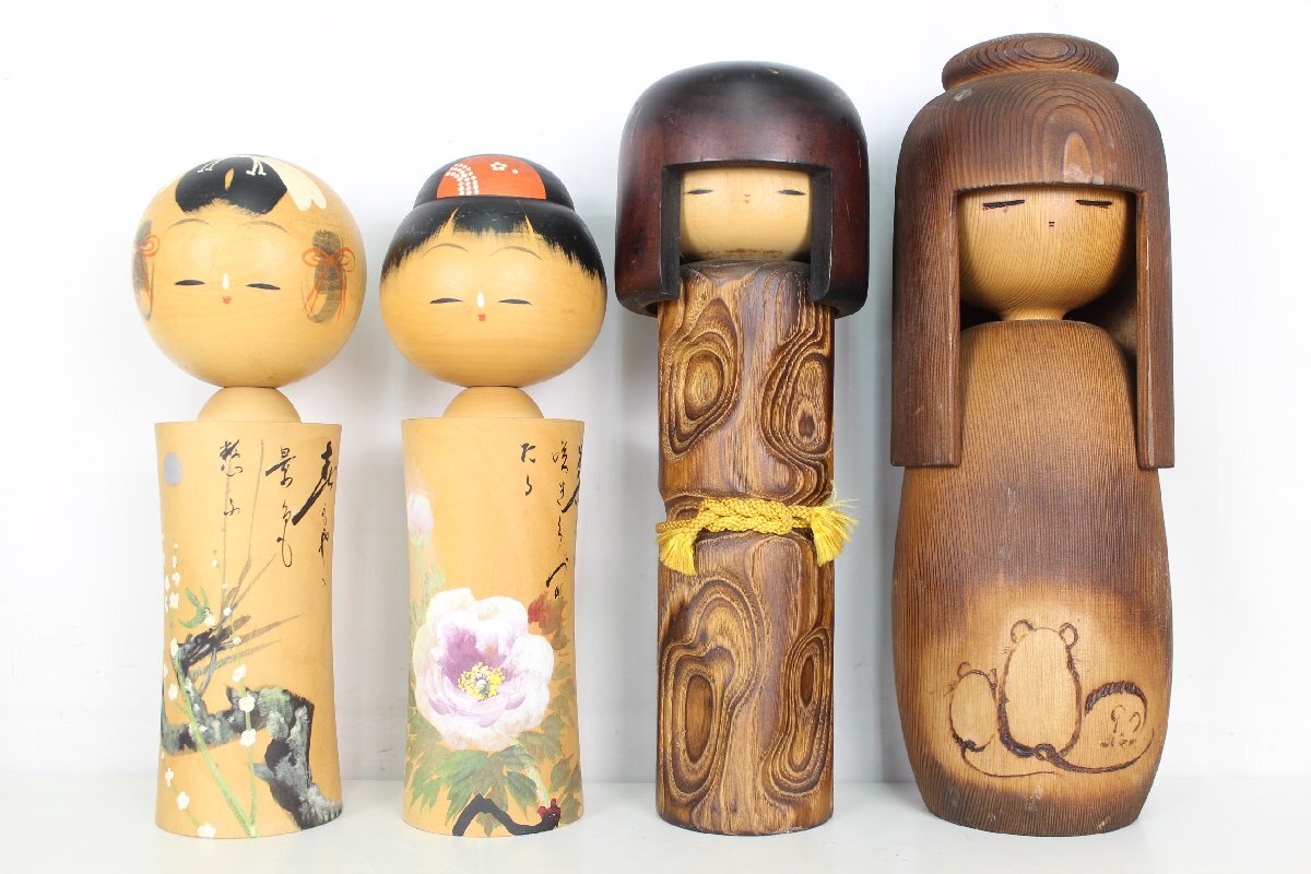 [to удача ] настоящее время kokeshi произведение kokeshi много суммировать итого 50 пункт и больше изделие прикладного искусства деревообработка товар японский стиль Япония способ античный коллекция LC000LLS32