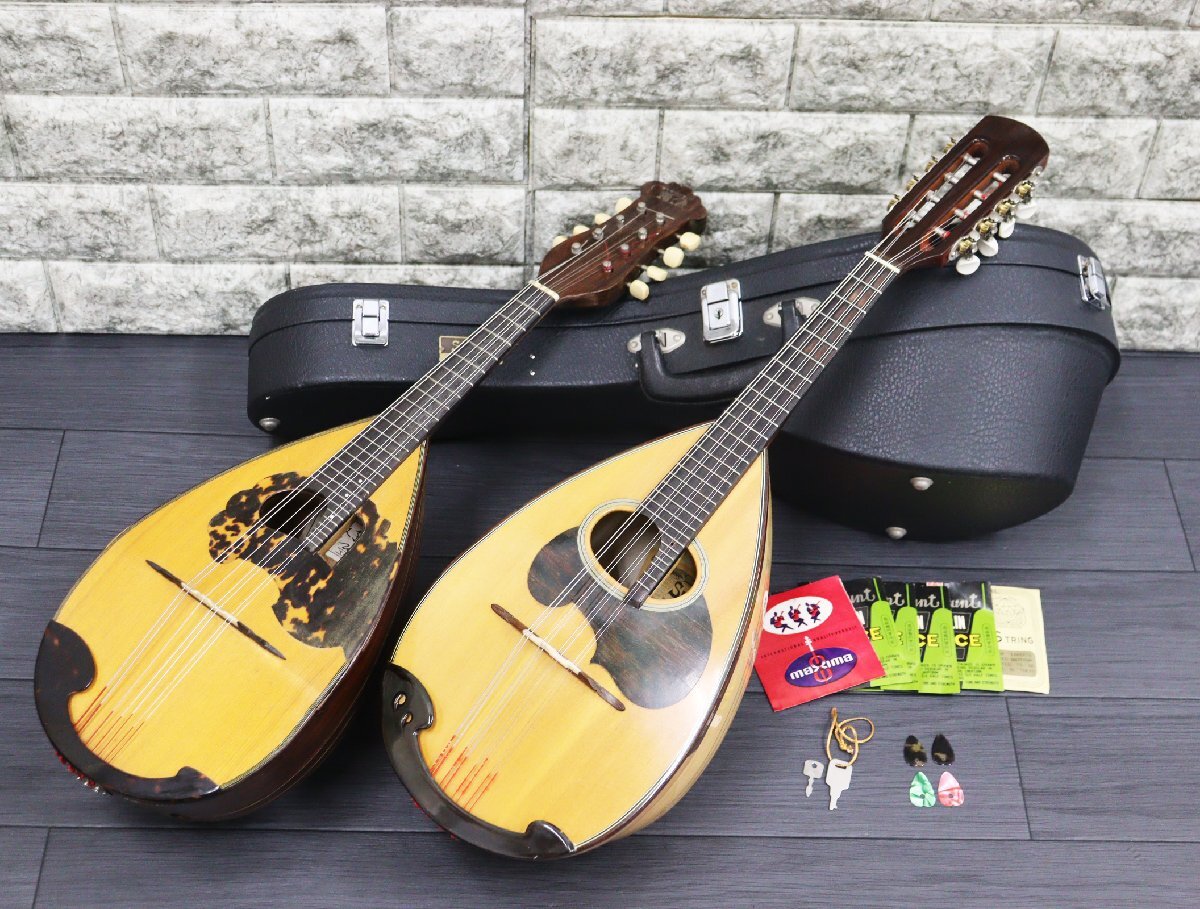 [ line .] мандолина 2 пункт SUZUKI VIOLIN NAGOYA M-30 жесткий чехол 1 пункт pick струна б/у музыкальные инструменты текущее состояние товар AS211ABC06