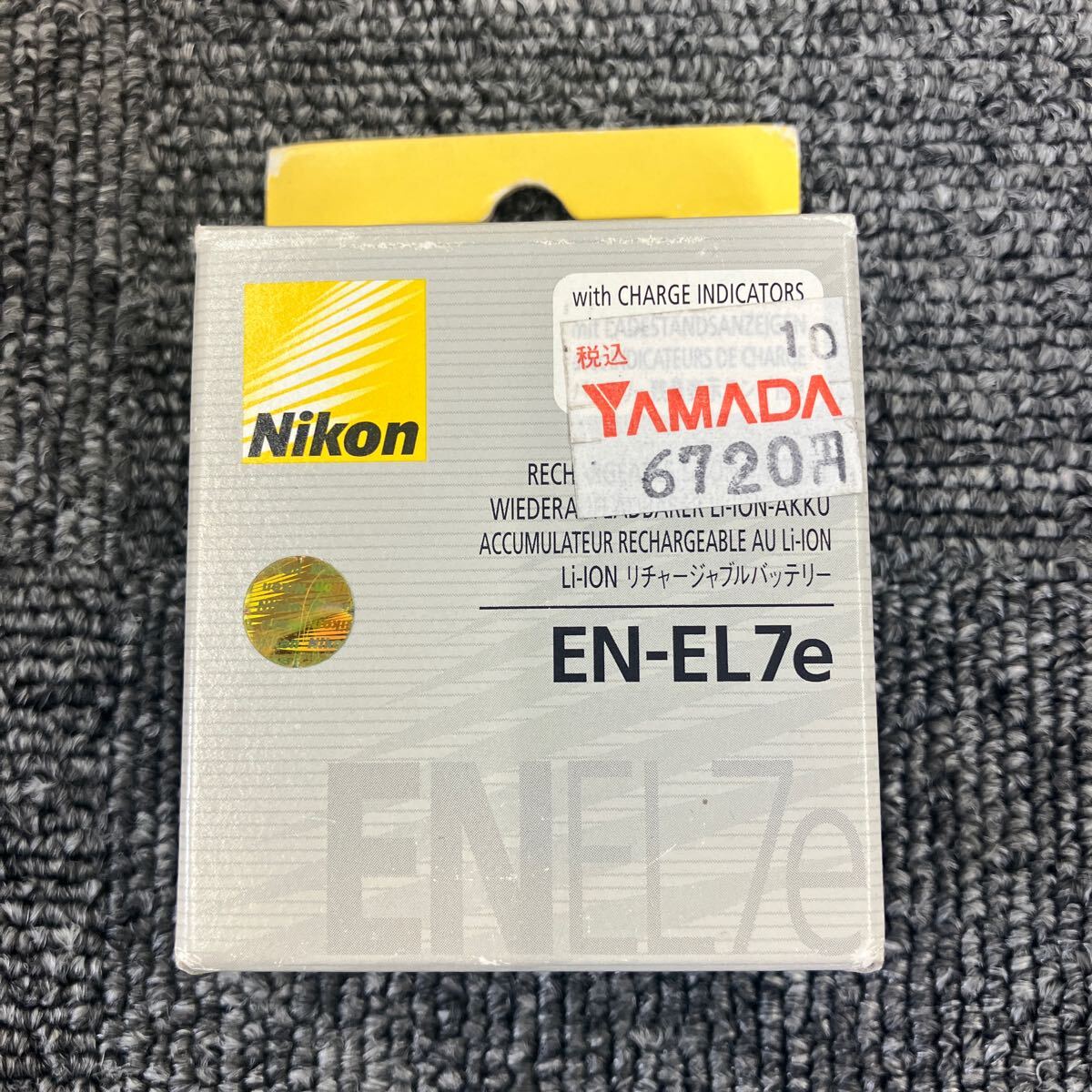 即決/送料無料/新品未開封/Nikon ニコン/リチャージャブルバッテリー/COOLPIX/EN-EL7e/充電池/ Li-ion_画像1