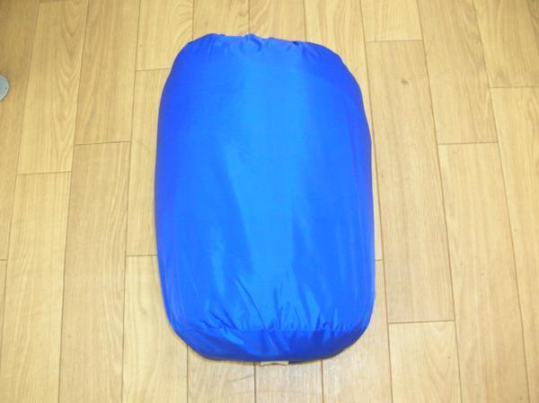 マミー型シュラフ★3シーズン用【スリーピングバッグ】ブルー★寝袋★登山・キャンプ・バイクツーリング・車中泊・災害時の備えに★_画像2