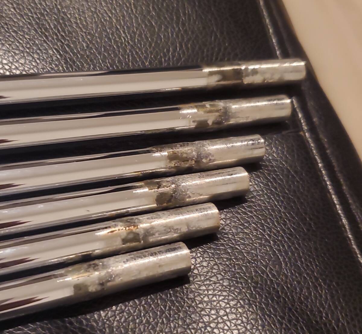 NS.PRO MOUDUS PROTO TYPE シャフト X-FLEX #5～PW用_画像6