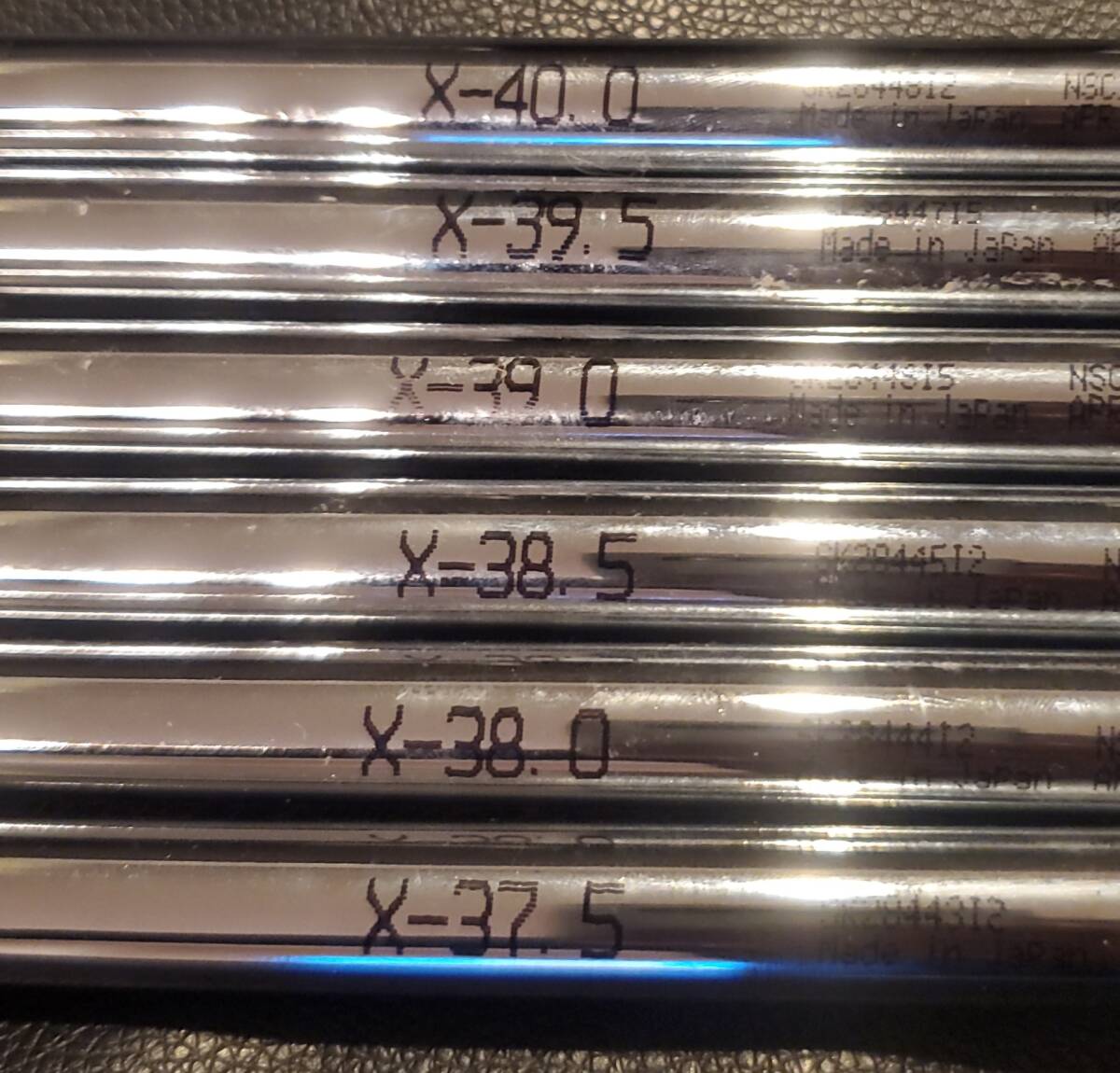 NS.PRO MOUDUS PROTO TYPE シャフト X-FLEX #5～PW用_画像5