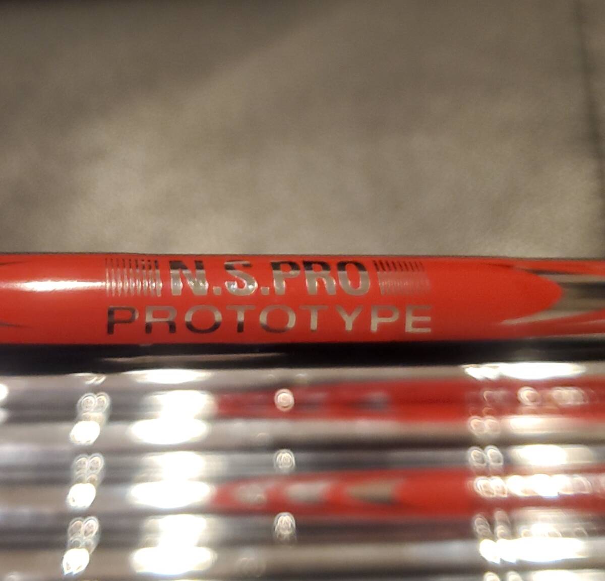 NS.PRO MOUDUS PROTO TYPE シャフト X-FLEX #5～PW用_画像3