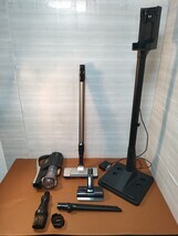 【中古・1円スタート】日立 掃除機 パワかるスティック コードレス スティック PV-BL50K N ライトゴールド 軽量1.4kg 自走式 #568_画像1