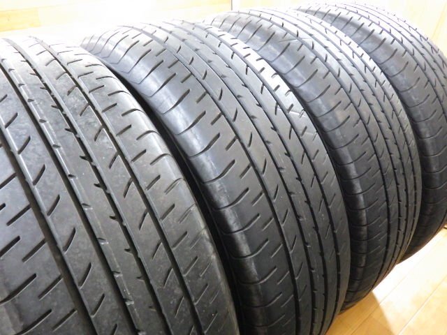 美品! バリ山! トヨタ 30系 アルファード ヴェルファイア 後期 純正 ホイール タイヤ 4本 17インチ 225/60R17 ヨコハマ ブルーアース 前期_画像8