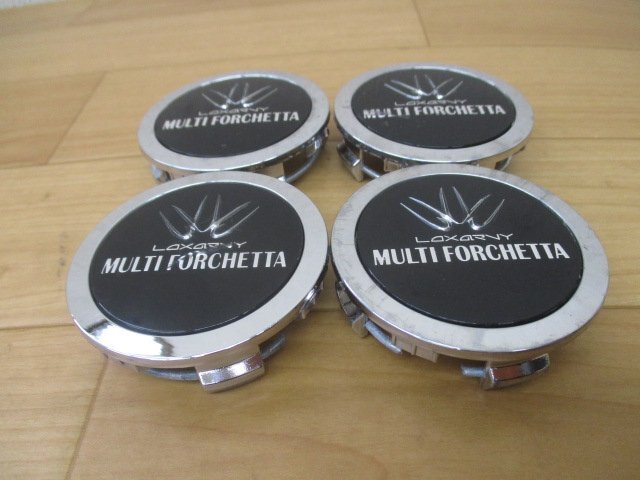 BADX バドックス Loxarny ロクサーニ MULTIFORCHETTA MS3 マルチフォルケッタ アルミホイール用 中古センターキャップ 4個_画像1