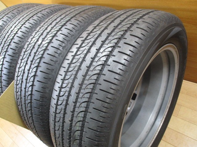 バリ山 イボ付き 2024年 タイヤ付き! スバル フォレスター SKE 後期 アーバンセレクション 純正 ホイール 4本 18インチ 225/55R18 ヨコハマ_画像4