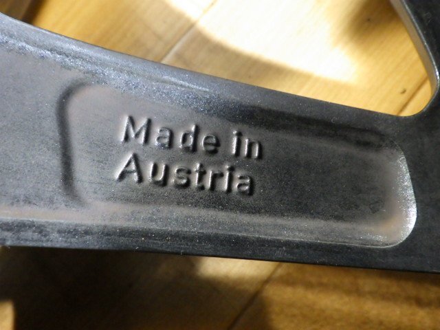 溝有り! 2023年製造 AMG メルセデスベンツ Cクラス W205 純正 ホイール タイヤ 1本 5H-112 18インチ 8.5J+49 245/40ZR18 コンチネンタル_画像4