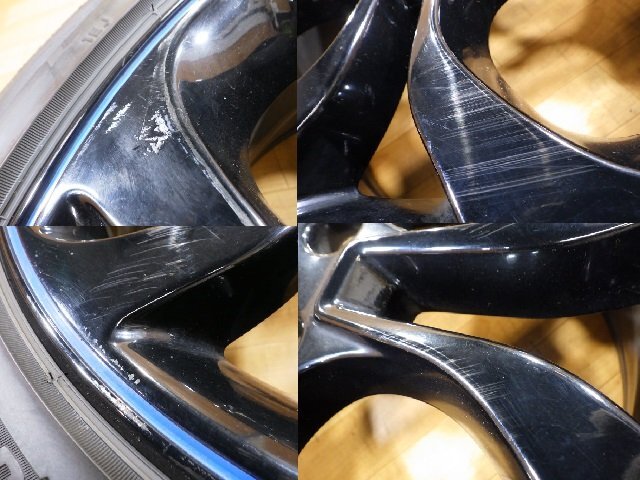 バリ山! 2024年 スバル VM4 レヴォーグ 純正 オプション ホイールタイヤ 1本 5H114.3 18インチ 225/45R18 ブリヂストン REGNO レグノ GR-X3_画像6