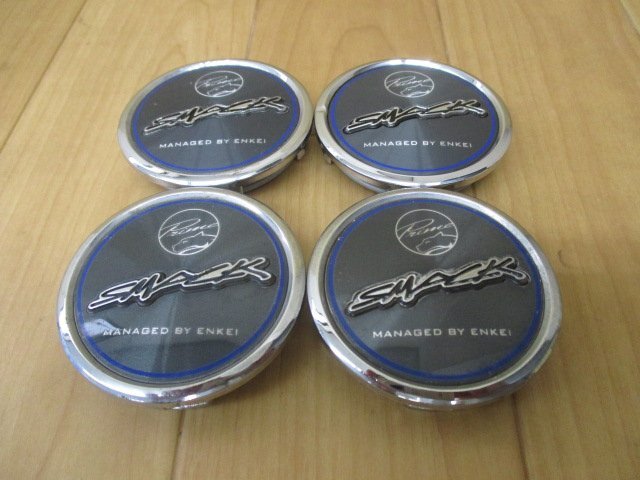 KYOHO 共豊 AME SMACK スマック アルミホイール用 中古センターキャップ 4個/4枚_画像1