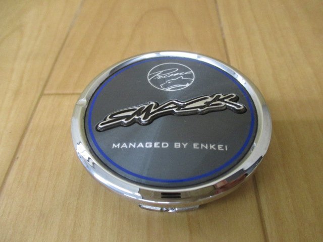 KYOHO 共豊 AME SMACK スマック アルミホイール用 中古センターキャップ 4個/4枚_画像2