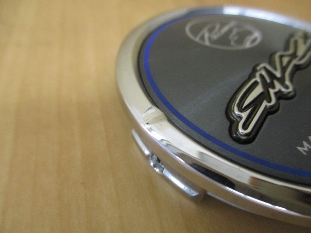 KYOHO 共豊 AME SMACK スマック アルミホイール用 中古センターキャップ 4個/4枚_画像6