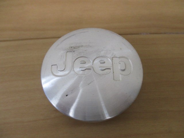 Jeep ジープ 純正 アルミホイール用 センターキャップ 中古４個/４枚_画像2
