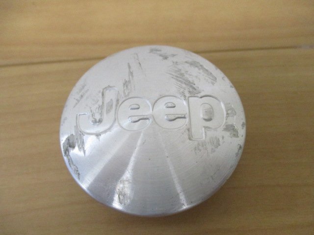 Jeep ジープ 純正 アルミホイール用 センターキャップ 中古４個/４枚_画像3