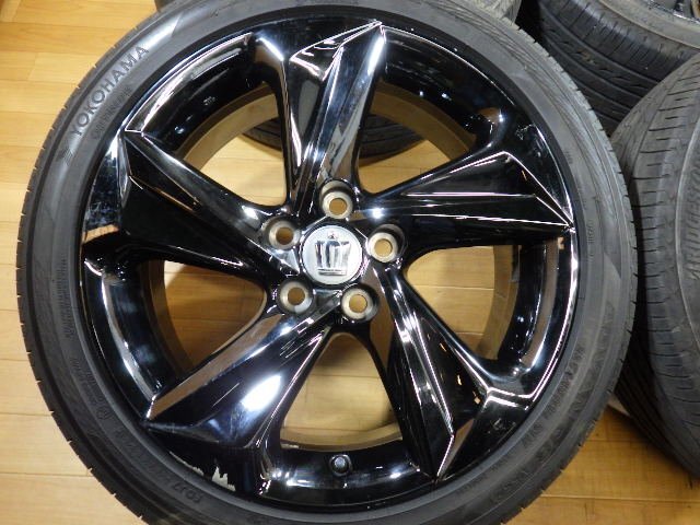 トヨタ 220系 クラウン RS アドバンス 純正 ホイール タイヤ 4本セット 18インチ 225/45R18 溝有り ブリヂストン 2022年 ヨコハマ 2023年_画像2