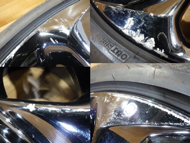 トヨタ 220系 クラウン RS アドバンス 純正 ホイール タイヤ 4本セット 18インチ 225/45R18 溝有り ブリヂストン 2022年 ヨコハマ 2023年_画像7