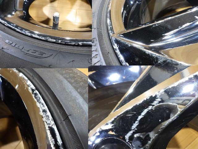 トヨタ 220系 クラウン RS アドバンス 純正 ホイール タイヤ 4本セット 18インチ 225/45R18 溝有り ブリヂストン 2022年 ヨコハマ 2023年_画像9