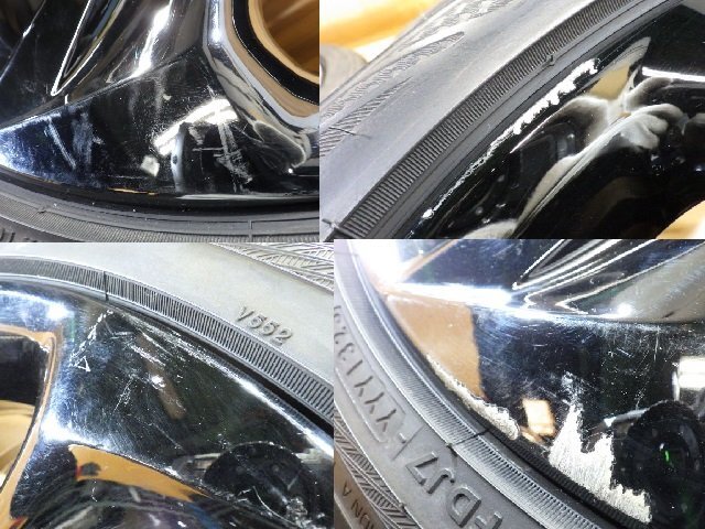 トヨタ 220系 クラウン RS アドバンス 純正 ホイール タイヤ 4本セット 18インチ 225/45R18 溝有り ブリヂストン 2022年 ヨコハマ 2023年_画像10