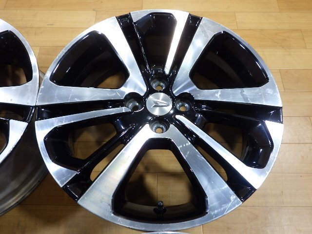 ダイハツ ロッキー 純正 ホイール 4本 4H-100 17インチ 6J+40 ライズ アクア ヤリス スペイド カローラ フィールダー ラクティス 流用 等に_画像5