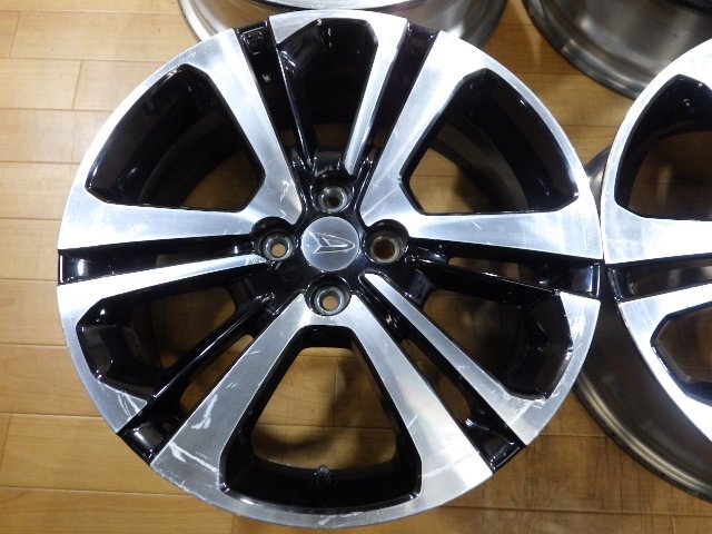 ダイハツ ロッキー 純正 ホイール 4本 4H-100 17インチ 6J+40 ライズ アクア ヤリス スペイド カローラ フィールダー ラクティス 流用 等に_画像3