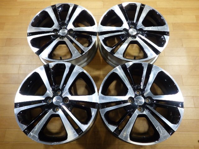 ダイハツ ロッキー 純正 ホイール 4本 4H-100 17インチ 6J+40 ライズ アクア ヤリス スペイド カローラ フィールダー ラクティス 流用 等に_画像1