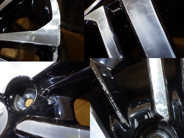 ダイハツ ロッキー 純正 ホイール 4本 4H-100 17インチ 6J+40 ライズ アクア ヤリス スペイド カローラ フィールダー ラクティス 流用 等に_画像7