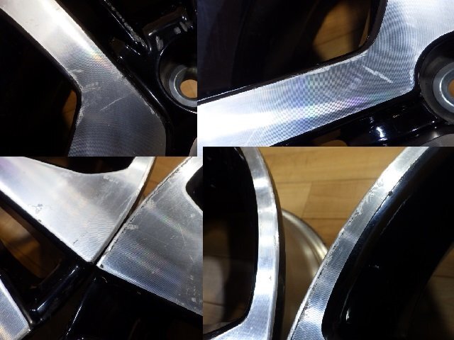 ダイハツ ロッキー 純正 ホイール 4本 4H-100 17インチ 6J+40 ライズ アクア ヤリス スペイド カローラ フィールダー ラクティス 流用 等に_画像8