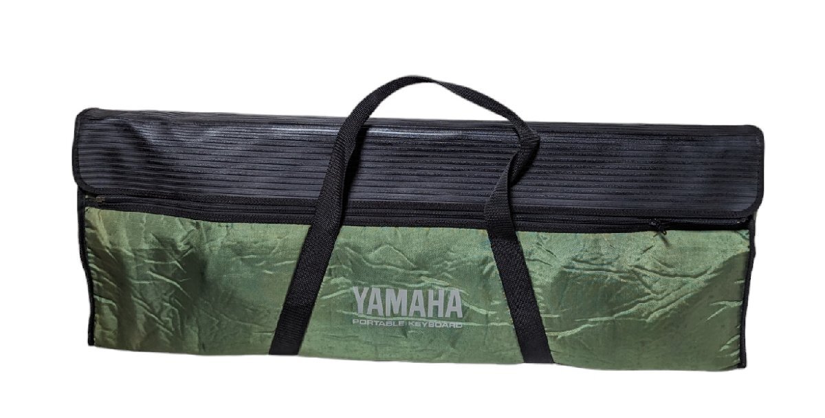 YAMAHA 　ヤマハ　ポータブルキーボード　YPR-8　電子キーボード　61鍵　ピアノ　楽器　カバー　専用ケース付き_画像9