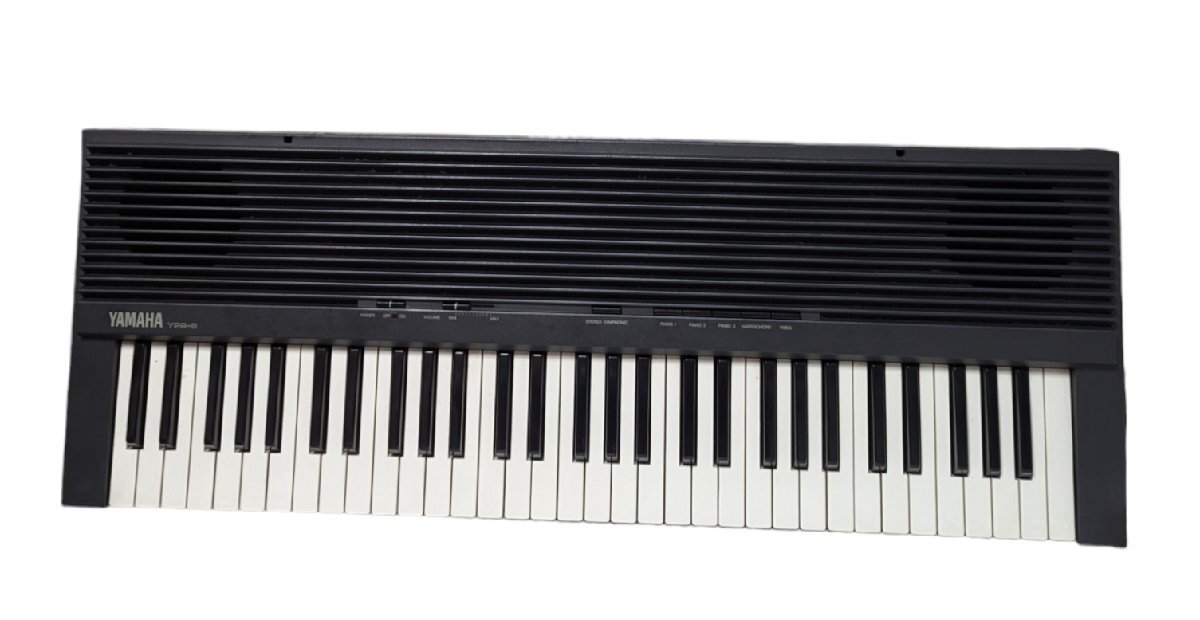 YAMAHA 　ヤマハ　ポータブルキーボード　YPR-8　電子キーボード　61鍵　ピアノ　楽器　カバー　専用ケース付き_画像3