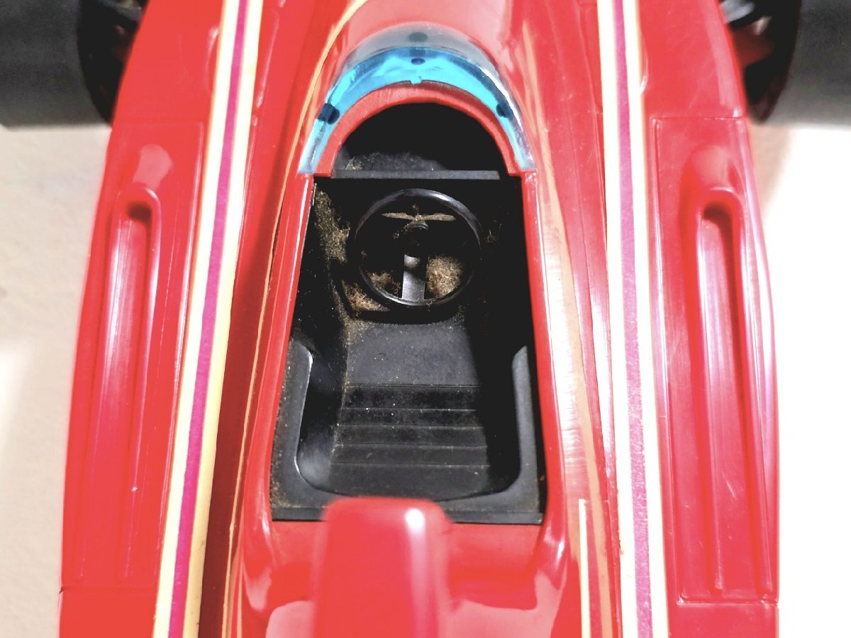 * подлинная вещь * Asahi следы komi7 номер Racer машина с радиоуправлением Vintage Showa Retro игрушка 