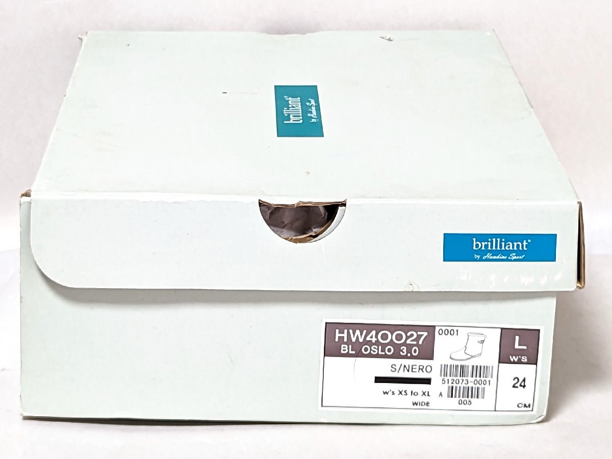 ★美品★ brilliant ショートブーツ XL 3E ブラウン 茶 防寒ブーツ ボア ブーツ レディース シューズ 婦人 靴 ファッション_画像10