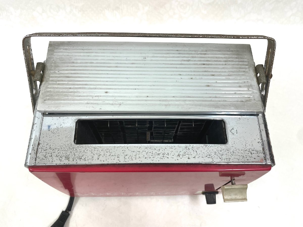 【ジャンク】 ナショナル 自動トースター NT-655R 当時物　レトロ家電　ディスプレイに_画像6