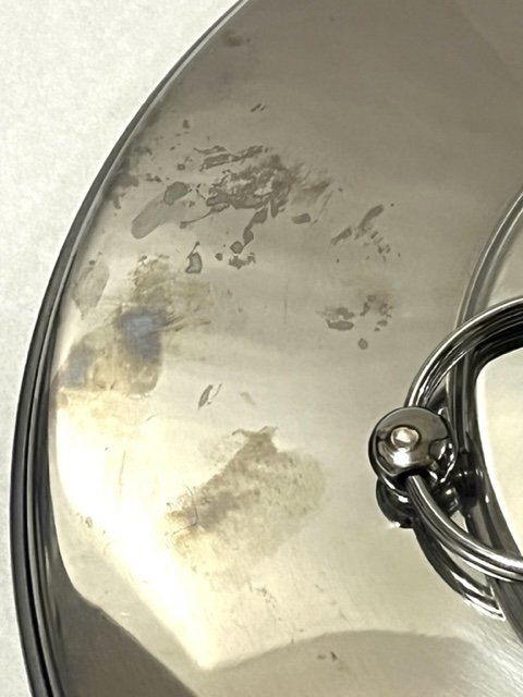 ★未使用★ しゃぶしゃぶ鍋 27cm しゃぶしゃぶ 湯豆腐 取っ手付き 箱付き_画像9