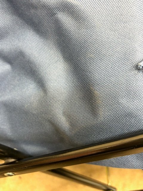 ピクニックトロリー キャリーワゴン カート アウトドア ネイビー 折り畳み カート 耐荷重80kg BBQ イベント 行事 アウトドア 荷物運搬_画像9