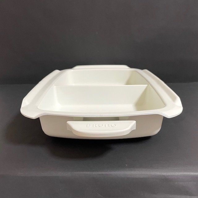 ★未使用★ BRUNO ブルーノ ホットプレート グランデサイズ用 仕切り鍋 BOE026-NABE オプションパーツ セラミックコート パーティー HMY_画像6
