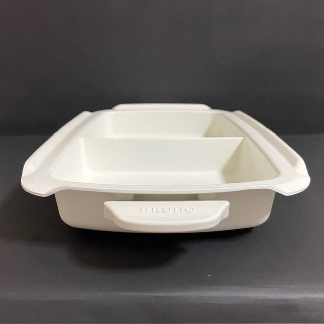 ★未使用★ BRUNO ブルーノ ホットプレート グランデサイズ用 仕切り鍋 BOE026-NABE オプションパーツ セラミックコート パーティー HMY_画像7