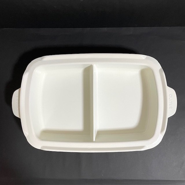 ★未使用★ BRUNO ブルーノ ホットプレート グランデサイズ用 仕切り鍋 BOE026-NABE オプションパーツ セラミックコート パーティー HMY_画像2