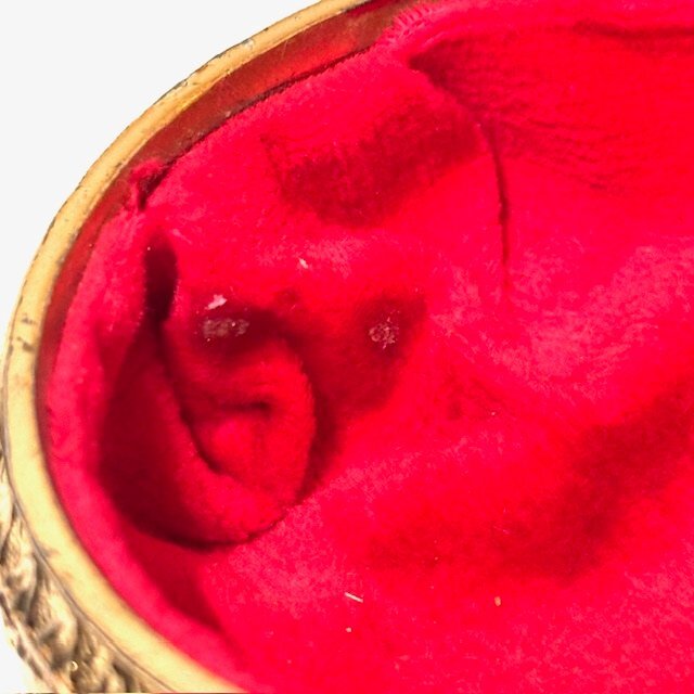 [ retro ]jue Reebok s бардачок музыкальная шкатулка имеется мелкие вещи кейс виноград рисунок FG-1859Anok Turn аксессуары inserting модный блестящий 