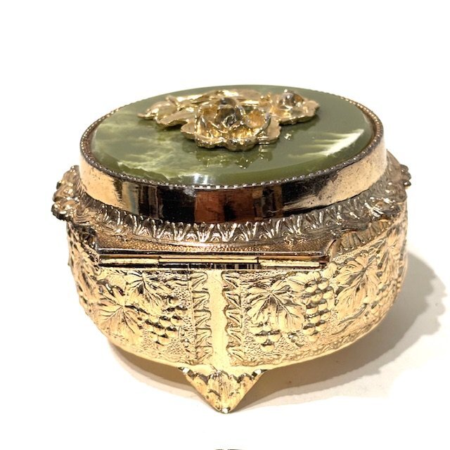 [ retro ]jue Reebok s бардачок музыкальная шкатулка имеется мелкие вещи кейс виноград рисунок FG-1859Anok Turn аксессуары inserting модный блестящий 