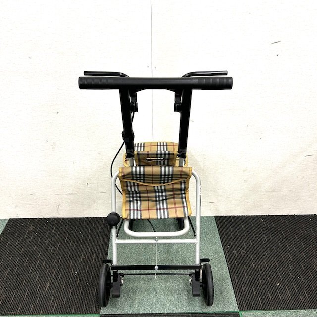 [ самовывоз приветствуется ]. мир завод сиденье .. коляска для пожилых бежевый сосна War машина Lively складной приспособление для ходьбы корзина разместить на compact 