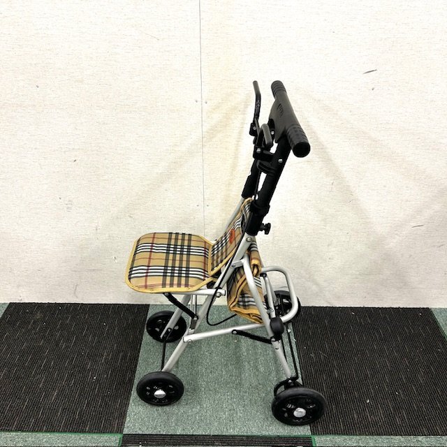 [ самовывоз приветствуется ]. мир завод сиденье .. коляска для пожилых бежевый сосна War машина Lively складной приспособление для ходьбы корзина разместить на compact 