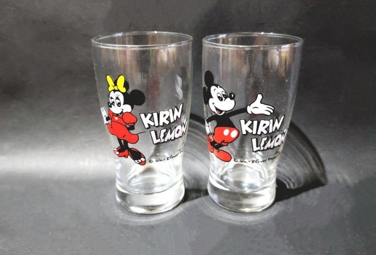 ◆非売品◆ キリンレモン ペアグラス 大量まとめ 15組セット ミッキーミニー 星座 レイモンペイネ レトロ感 昭和　当時物_画像6