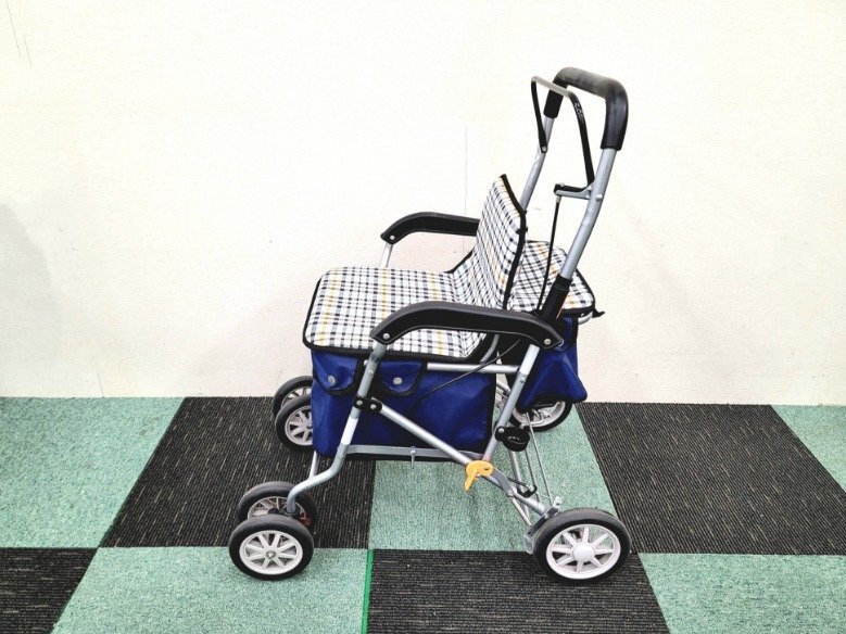  Tey kobbok -тактный коляска для пожилых покупка Cart простой стандартный модель box модель проверка черный SIST02