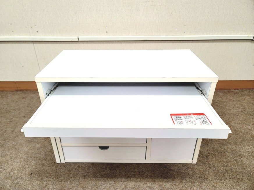 * самовывоз приветствуется * low стол эластичный место хранения выдвижной ящик низкий стол место хранения мебель кухня место хранения бардачок верстак компьютерный стол белый оставаясь дома 