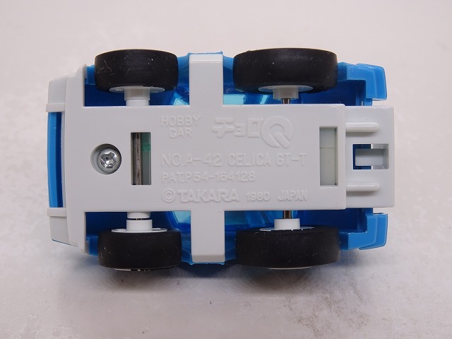 トヨタ セリカGT-T (BLUE) チョロQA-42 未使用 タカラチョロQ TOYOTA CELICA GT-T_画像4
