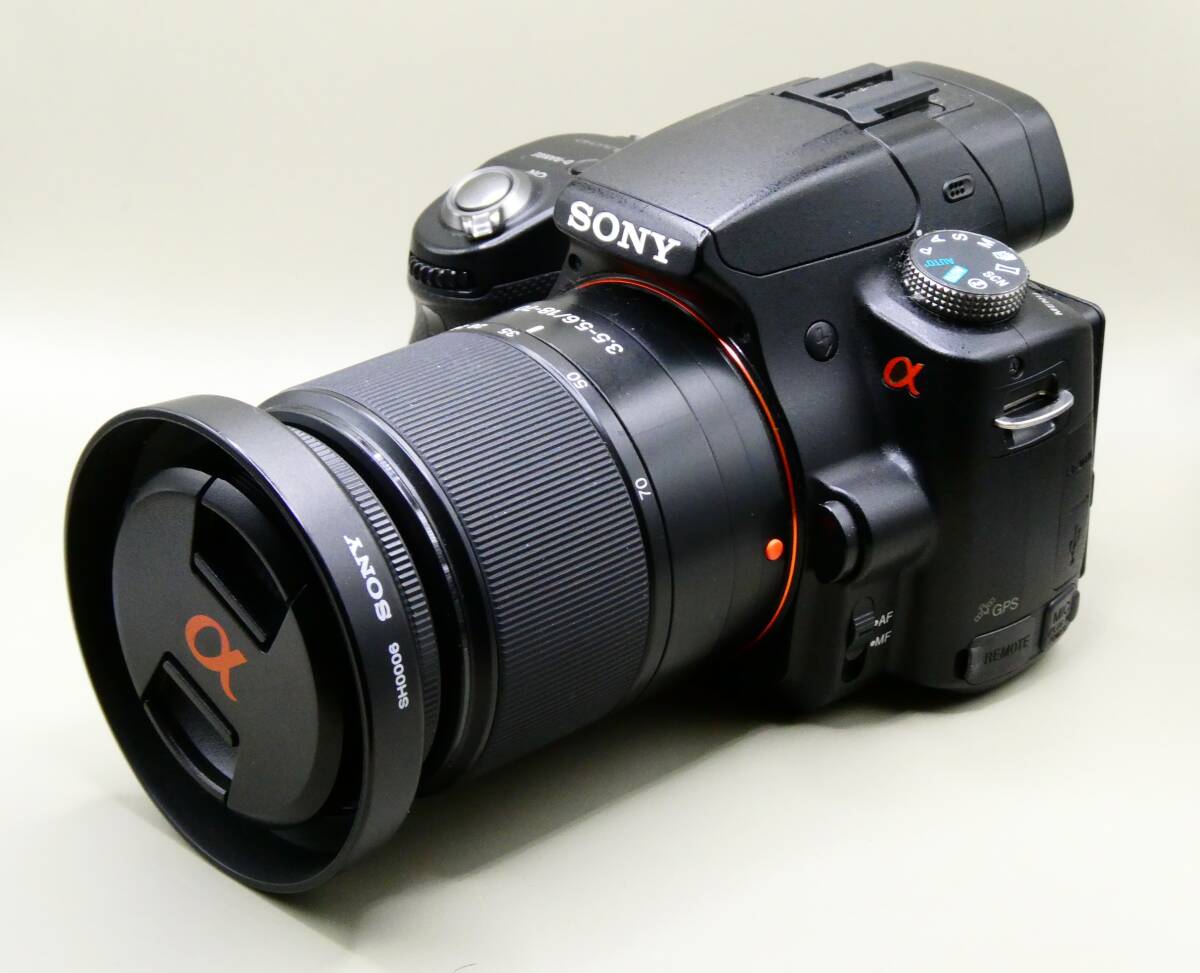 ★☆SONY デジタル一眼レフカメラ α55 DT 18-70 ☆★_画像1
