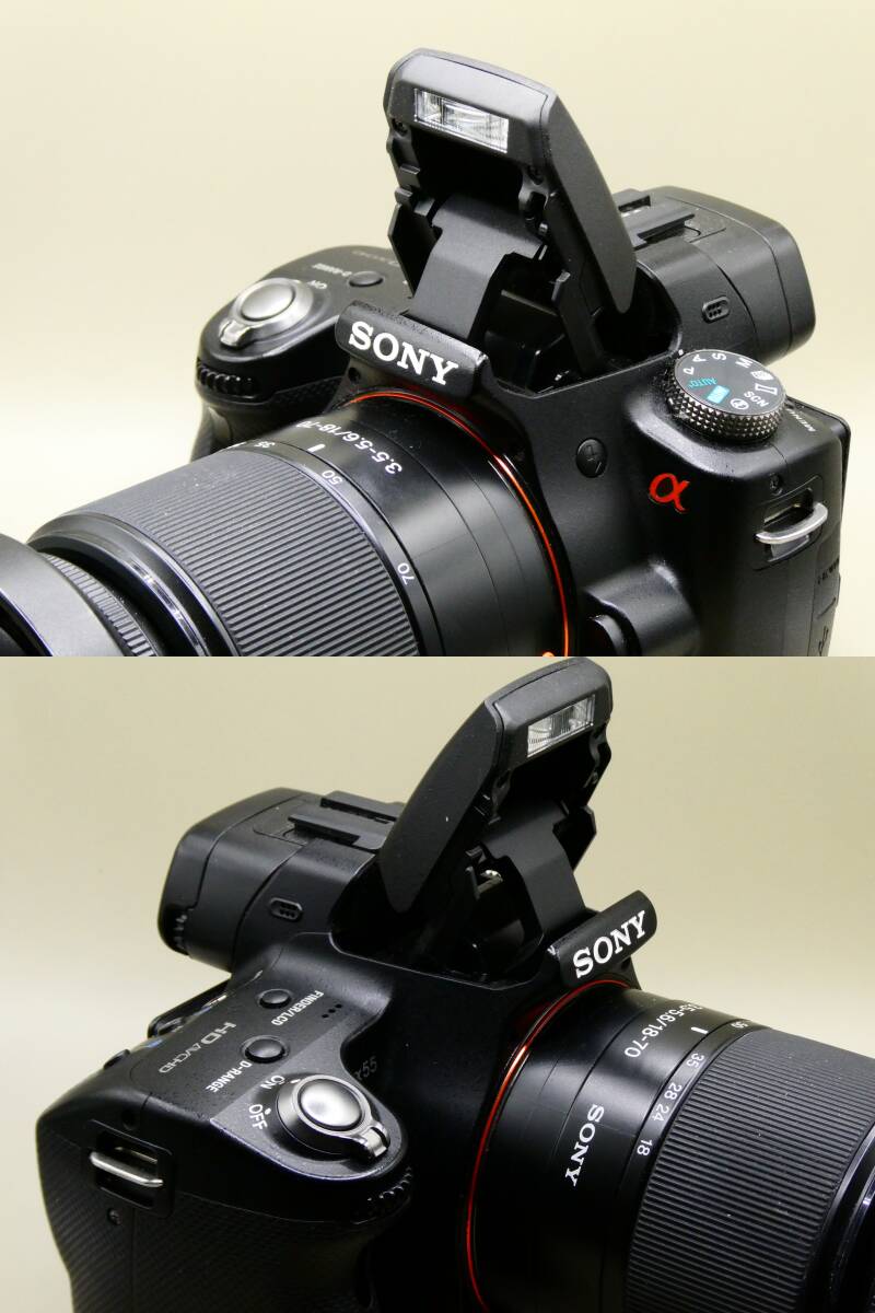 ★☆SONY デジタル一眼レフカメラ α55 DT 18-70 ☆★_画像4