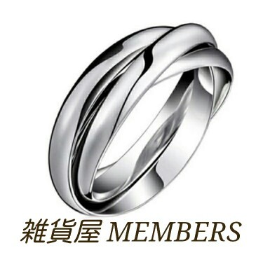 送料無料24号クロムシルバーサージカルステンレス3連トリニティリング指輪セレブモデル芸能人愛用ボーイズメンズ値下げ残りわずか_画像1